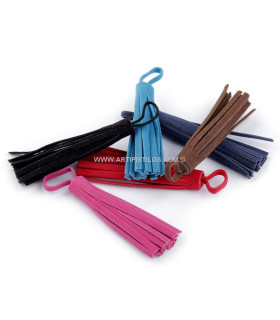 BRELOQUE POMPON DÉCORATIF 7,5 CMS.