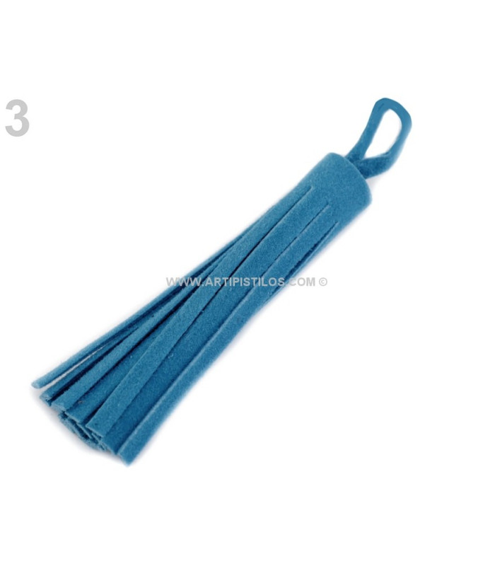 BRELOQUE POMPON DÉCORATIF 7,5 CMS.