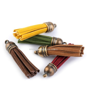 BRELOQUE POMPON DÉCORATIF 4,8 CMS.