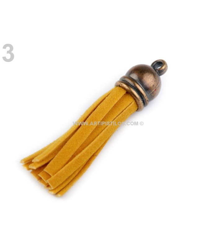 BRELOQUE POMPON DÉCORATIF 4,8 CMS.