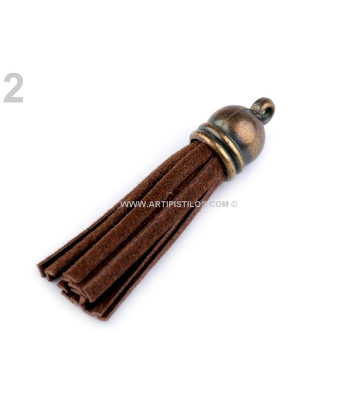 BRELOQUE POMPON DÉCORATIF 4,8 CMS.