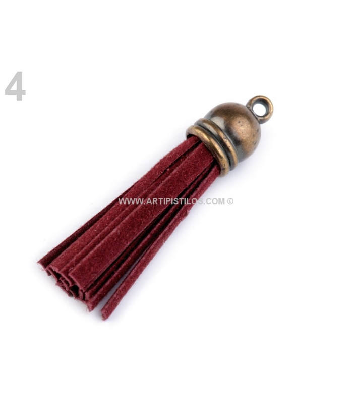 BRELOQUE POMPON DÉCORATIF 4,8 CMS.