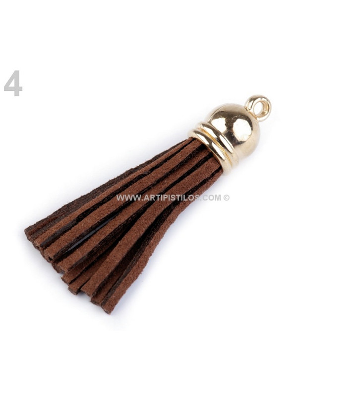 BRELOQUE POMPON DÉCORATIF 4,5 CMS.