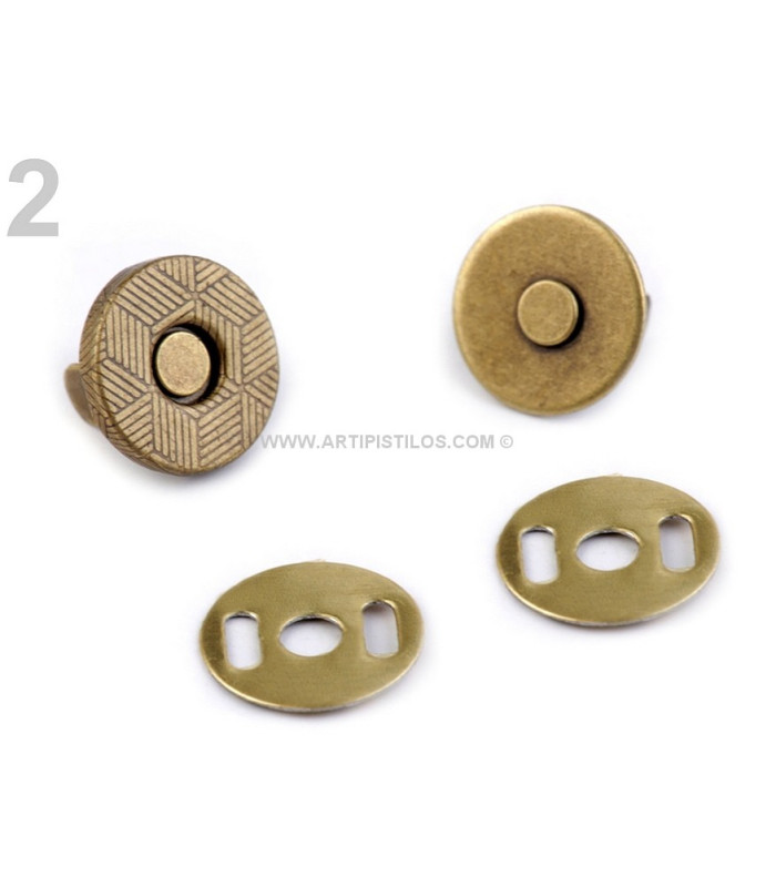 BOUTON MAGNÉTIQUE 10 MM.