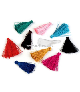 BRELOQUE POMPON DÉCORATIF 4 cms.