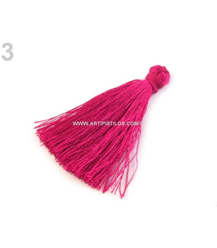 BRELOQUE POMPON DÉCORATIF 4 cms.