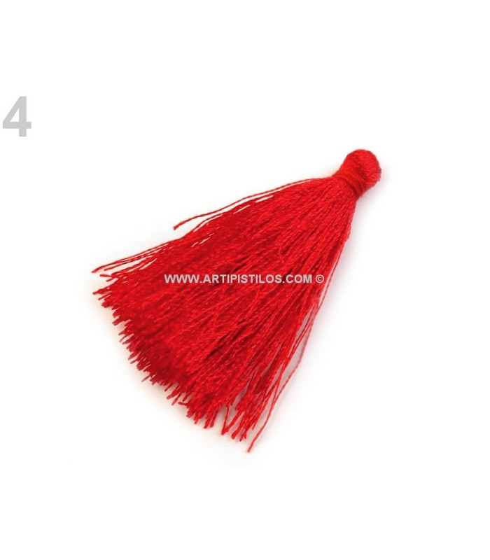 BRELOQUE POMPON DÉCORATIF 4 cms.