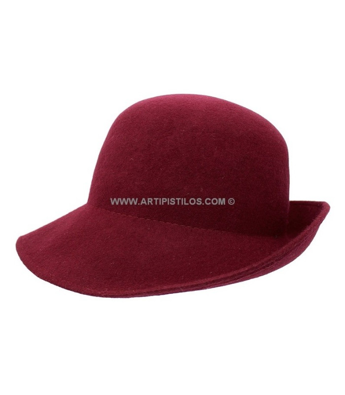 CHAPEAU FEUTRE MADAME AJUSTABLE