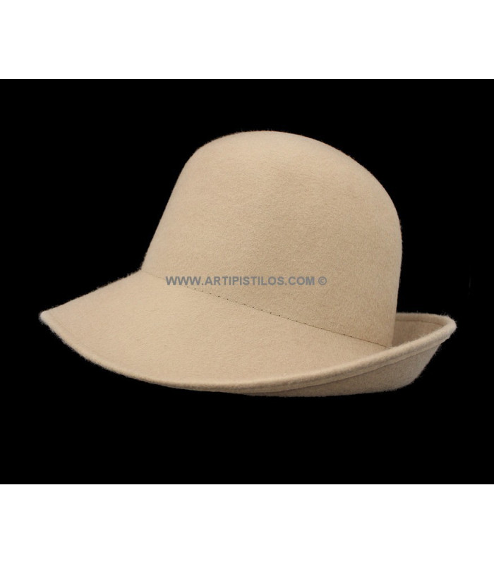 CHAPEAU FEUTRE MADAME AJUSTABLE