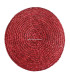 BASE DE PAILLE NATURELLE  22 X 21 CMS.
