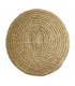 BASE DE PAILLE NATURELLE  22 X 21 CMS.