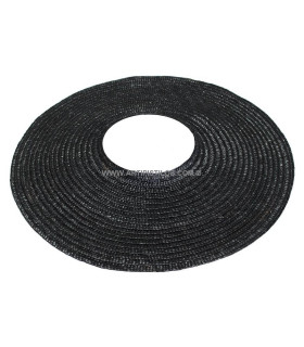 BORD DE CAPELINE EN PAILLE  Ø45 cms.