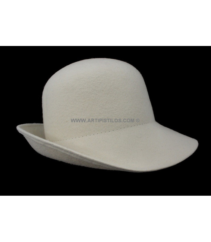 CHAPEAU FEUTRE MADAME AJUSTABLE