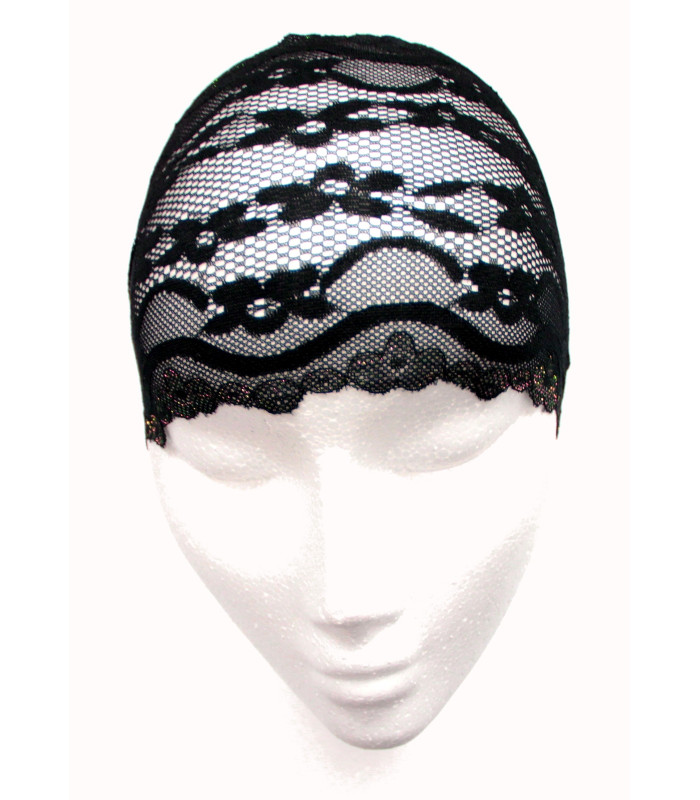 BANDEAU DENTELLE SYNTHETIQUE AVEC LUREX