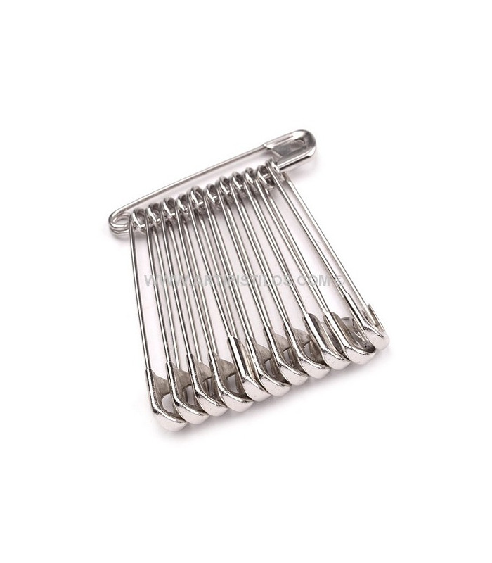 LOT D´ÉPINGLES DE SURETÉ 40 MM. X 12 PCS.
