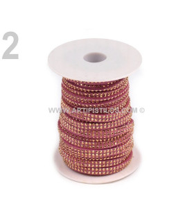 LANIÈRE SIMILCUIR AVEC CLOUS