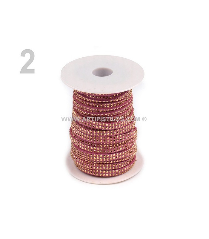 LANIÈRE SIMILCUIR AVEC CLOUS