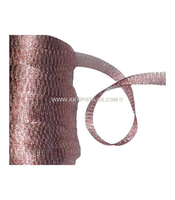 TISSU TUBULAIRE MÉTALLIQUE 6 MM.