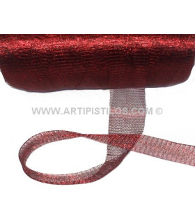 TISSU TUBULAIRE MÉTALLIQUE 20 MM.