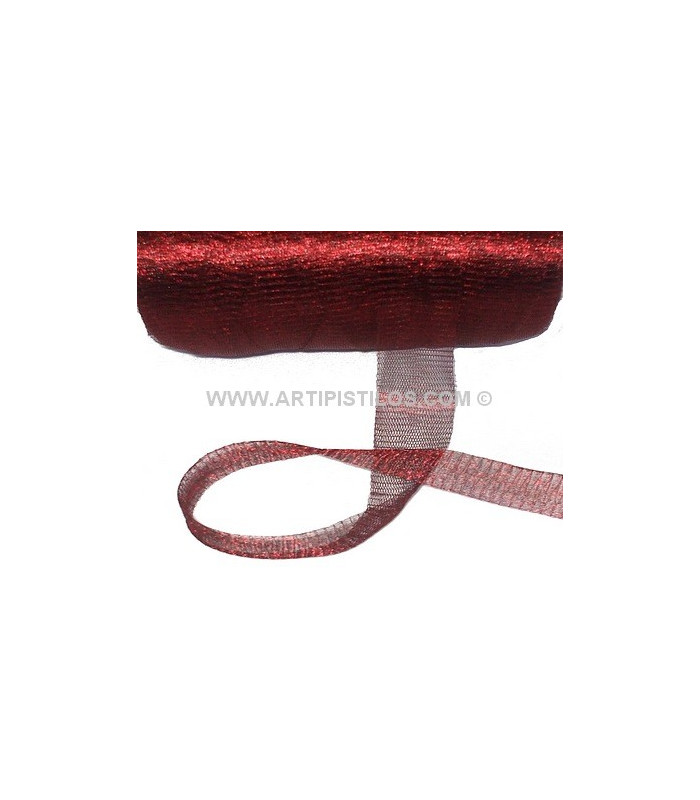 TISSU TUBULAIRE MÉTALLIQUE 20 MM.