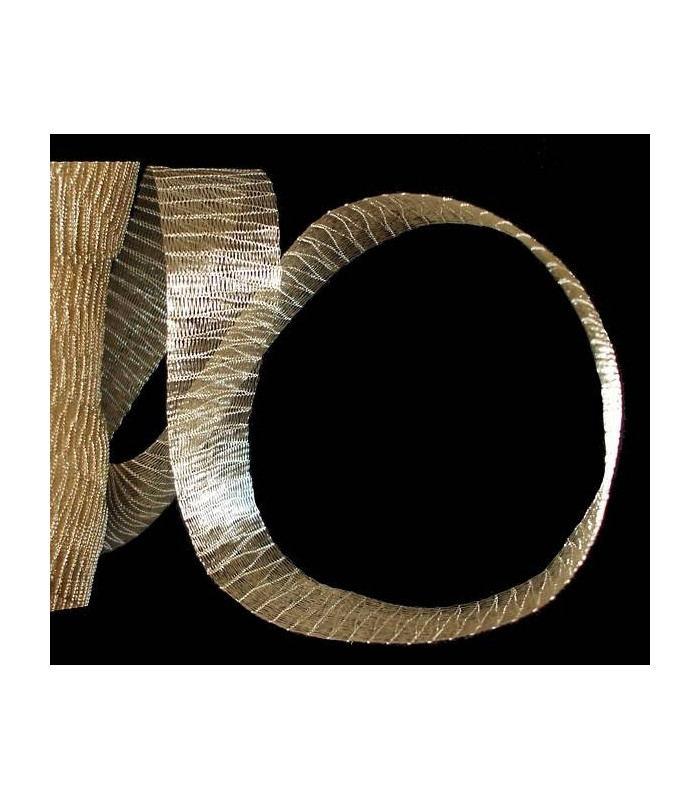 TISSU TUBULAIRE MÉTALLIQUE 20 MM.