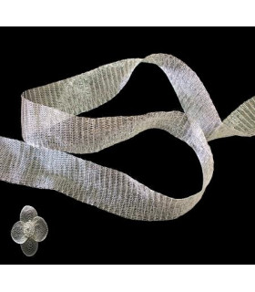 TISSU TUBULAIRE MÉTALLLIQUE 18 MM. ÉPAIS