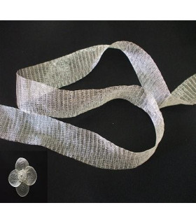 TISSU TUBULARIRE MÉTALLIQUE 32 MM.