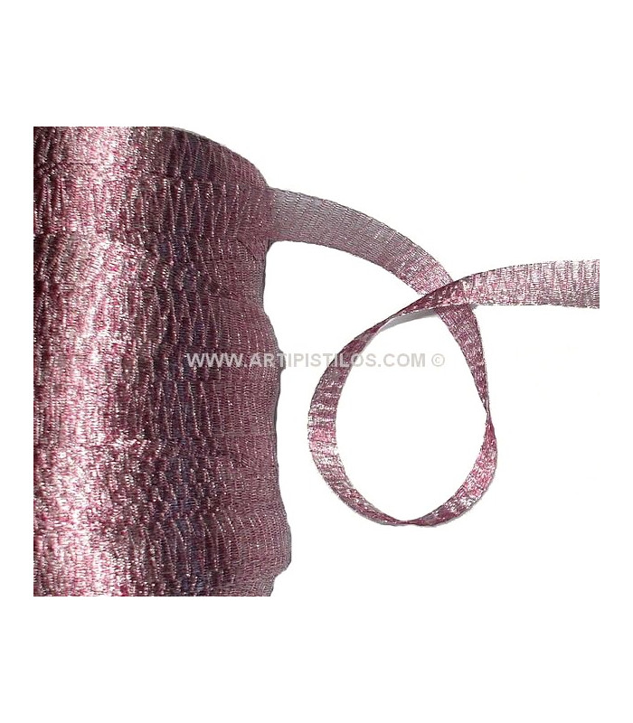 TISSU TUBULARIRE MÉTALLIQUE 32 MM.