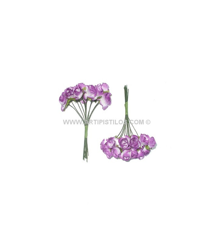 BOUQUET 12 FLEURS EN PAPIER
