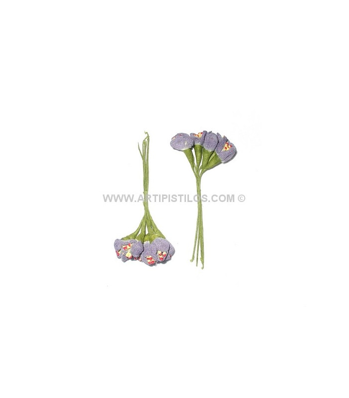BOUQUET 6 FLEURS EN SINAMAY