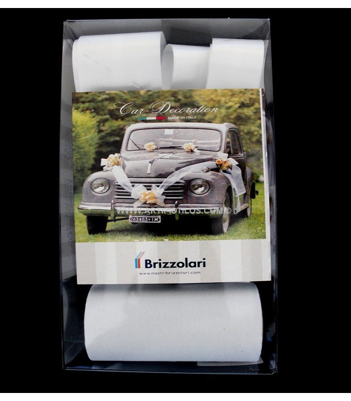 KIT DÉCORATIF POUR VOITURE NUPTIALE