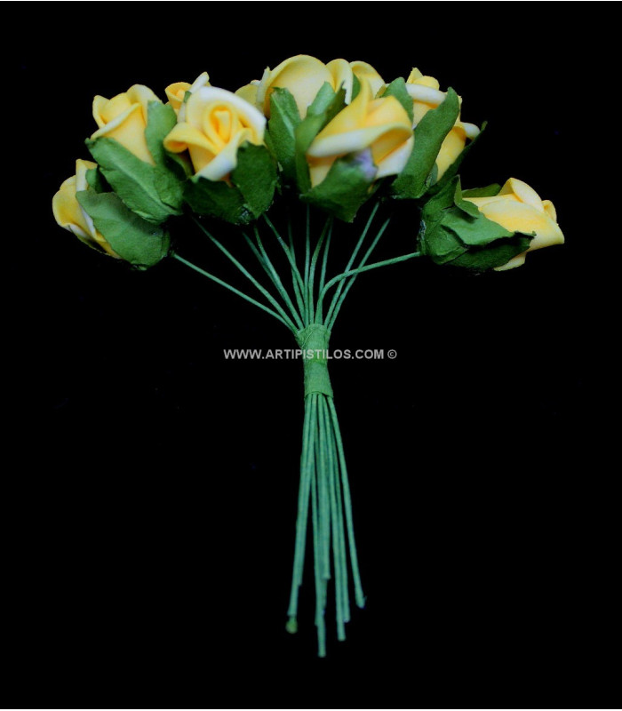 BOUQUET 12 MINIFLEURS EN FOAM