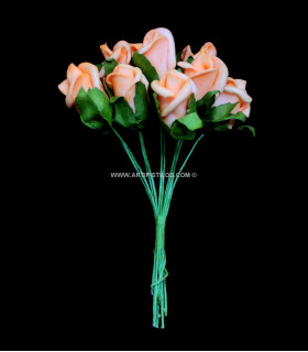 BOUQUET 12 MINIFLEURS EN FOAM