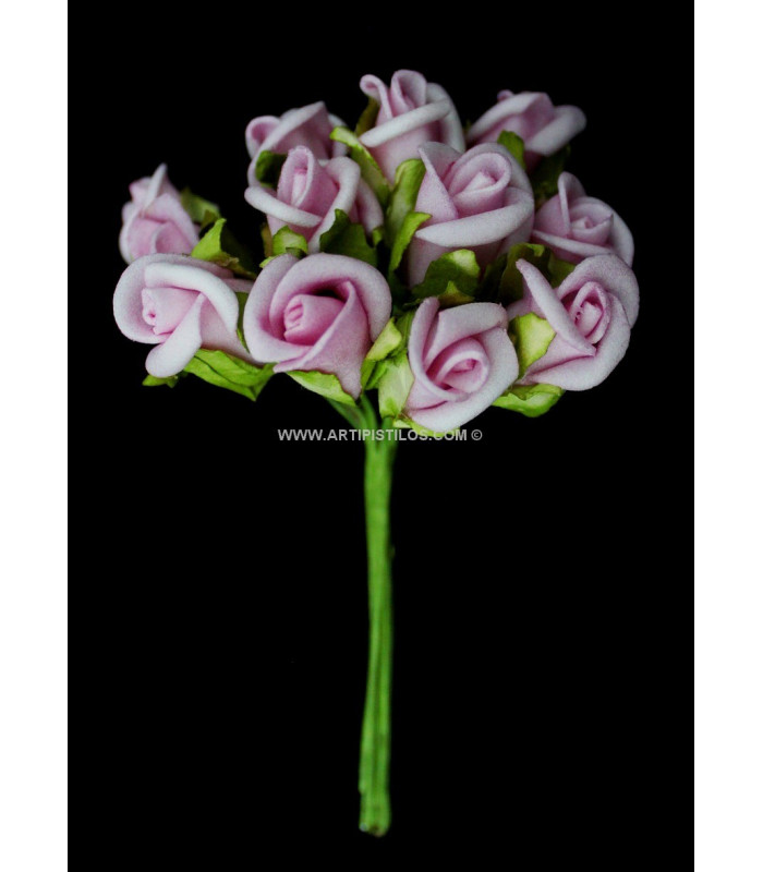 BOUQUET 12 MINIFLEURS EN FOAM