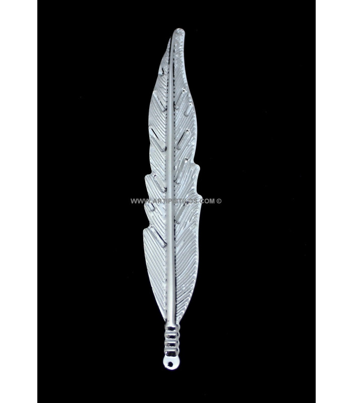 PLUME EN METAL 12 X 2 CMS.
