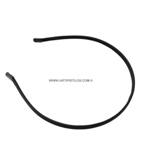 BANDEAU MÉTALLIQUE DOUBLÉ TISSU