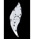 FEUILLE MÉTALLIQUE 8 X 2,5 CMS.