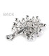 BROCHE PERLES + RHINESTONES