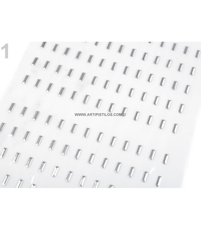HOT FIX METALLIQUE 3 X 10 MM.