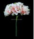 MINIFLEUR EN TISSU "ZINNIA" 6 UNITÉS