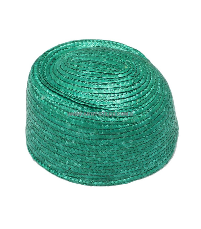 COURONNE DE PAILLE POUR CHAPEAU