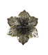 Application fleur en métal "LARUM"
