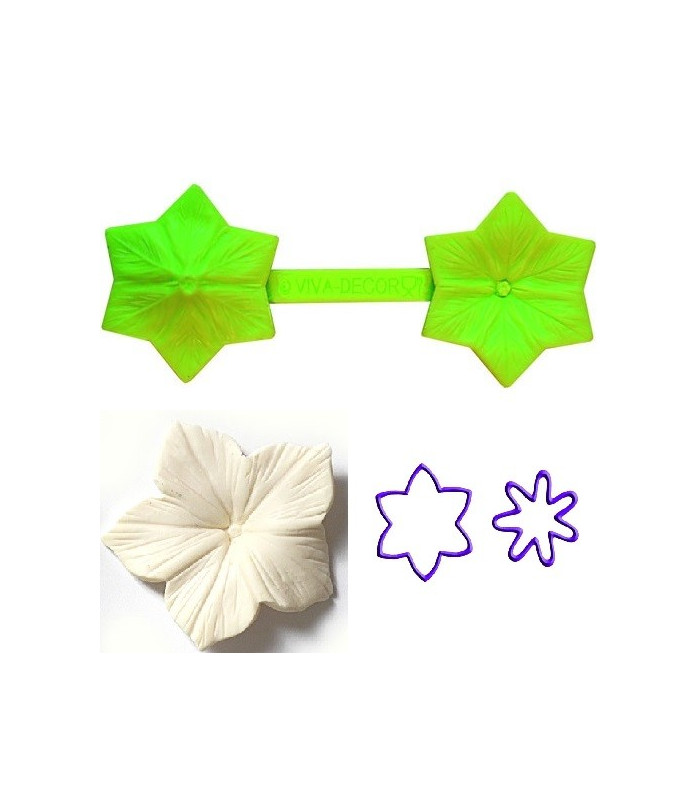 MOULE EN SILICONE POUR PÂTE "CLEMATIS"