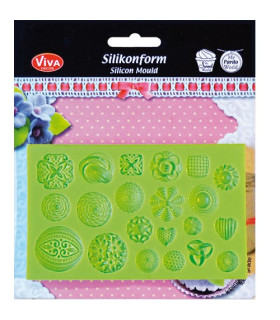 MOULE EN SILICONE POUR PÂTE "ORNAMENTOS"