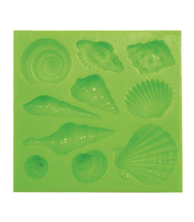 MOULE EN SILICONE POUR PÂTE "SHELLS"