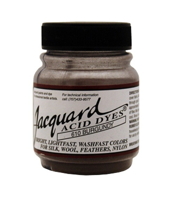 Acid Dye Jacquard 14 G Bordeaux  Bote De 15 Gramos - Teintures En Poudre - color