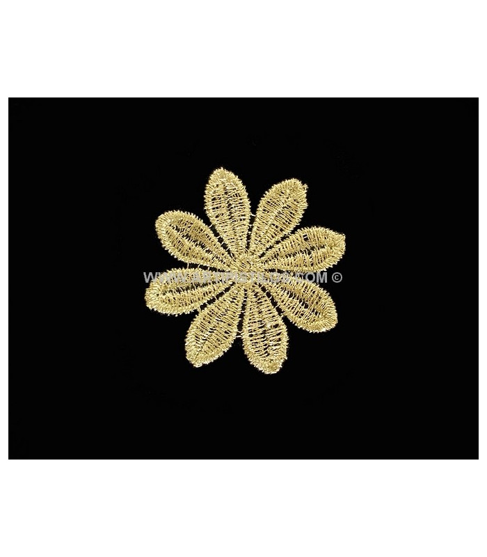 APPLICATION FLEUR MÉTALIQUE
