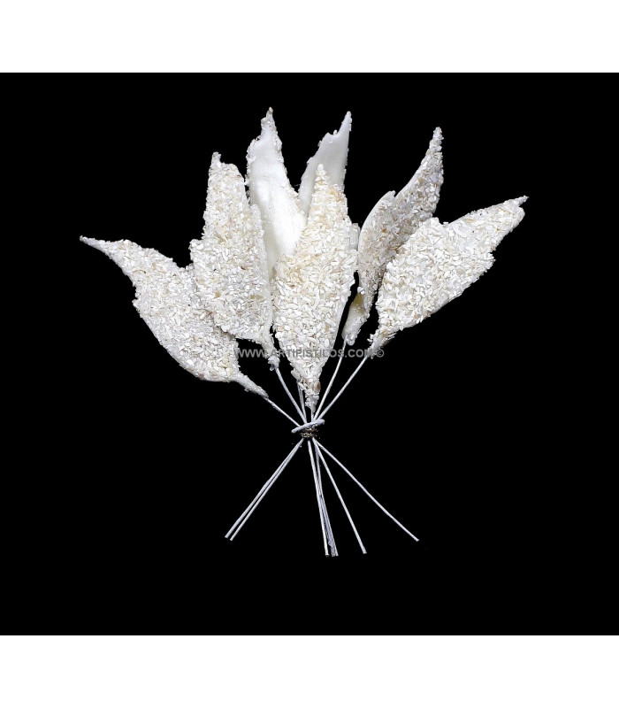 FEUILLE DE PORCELAINE FROID 5 X 2,5 CMS.