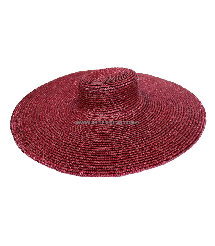 CAPELINE FAIT EN PAILLE NATUREL Ø57 CMS.