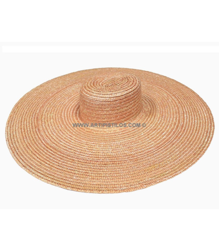CAPELINE FAIT EN PAILLE NATUREL Ø57 CMS.